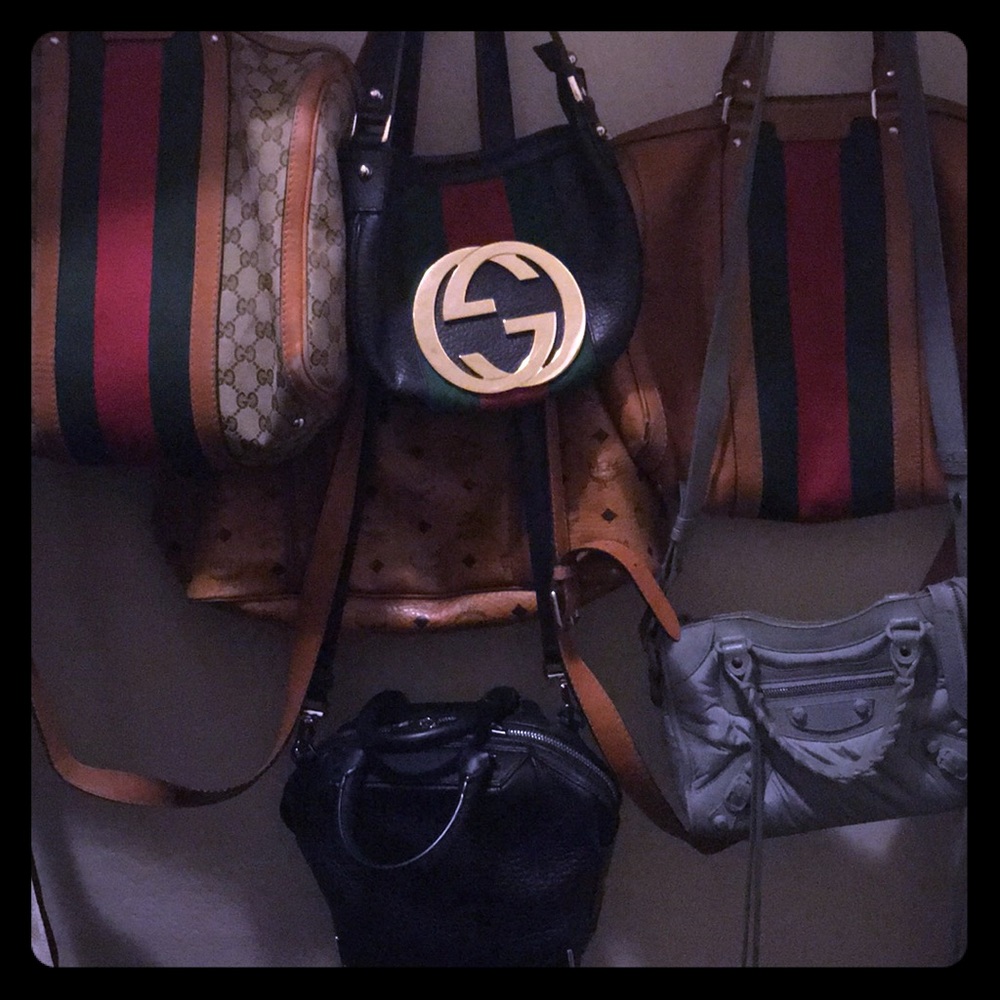 Gucci, Prada, Fendi, Louie